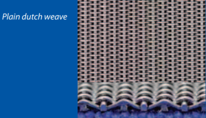 Сетка из нержавеющей стали, сплетенная из проволоки---Простое голландское переплетение (PDW):