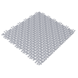 Квадратная сетка из нержавеющей стали  Простым и саржевым переплетением